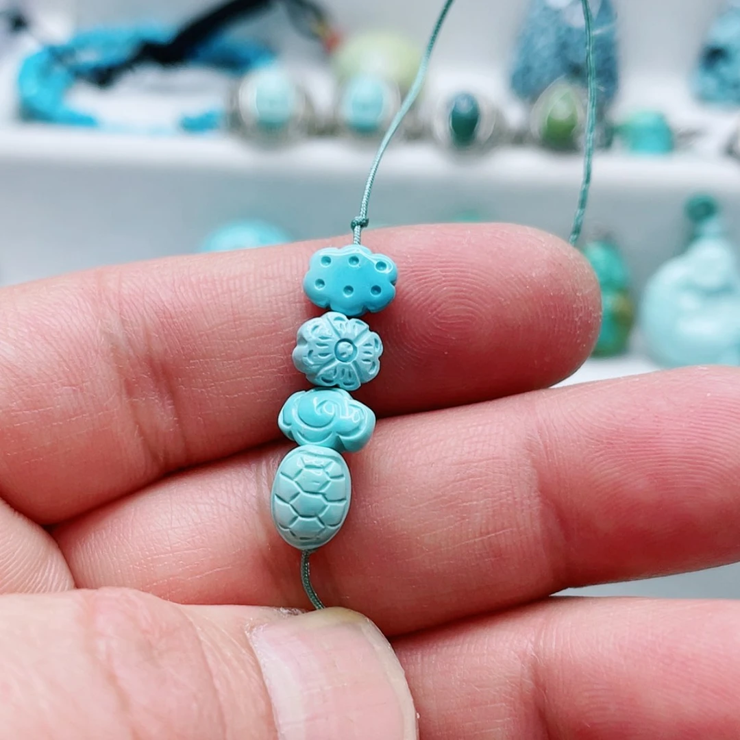 【闪购商品】绿松石珠宝奇石未镶嵌追***?