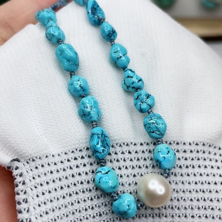 绿松石珠宝奇石未镶嵌