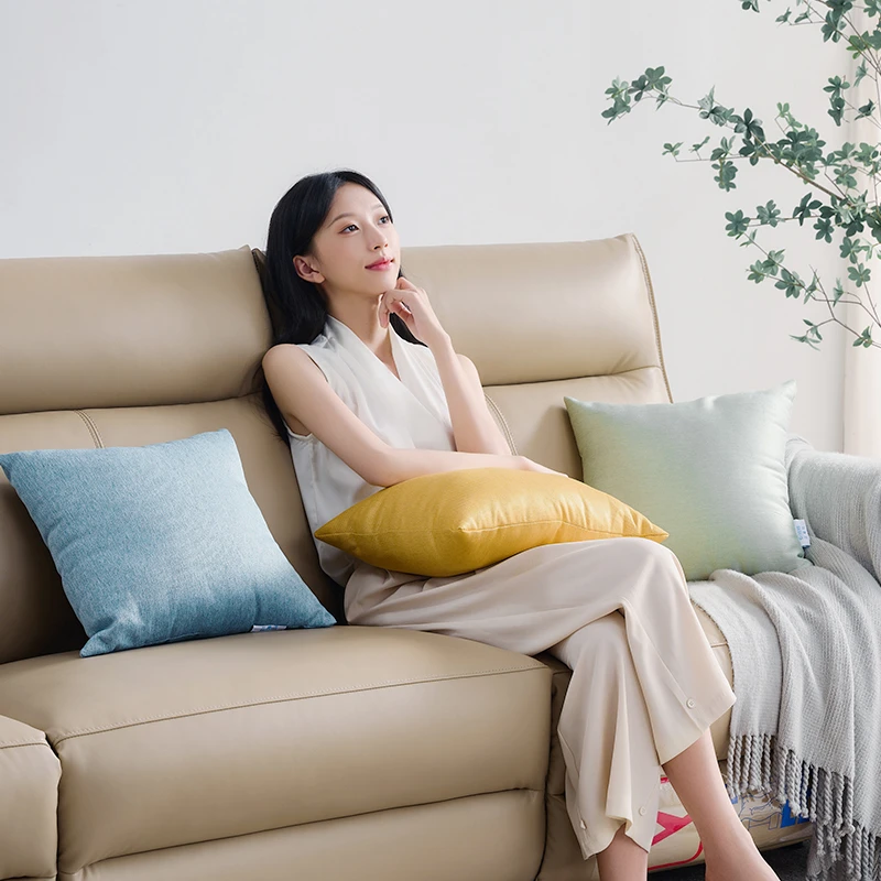 芝华仕头等舱品质精美抱枕极简家用办公弹弹枕简约靠枕抱枕