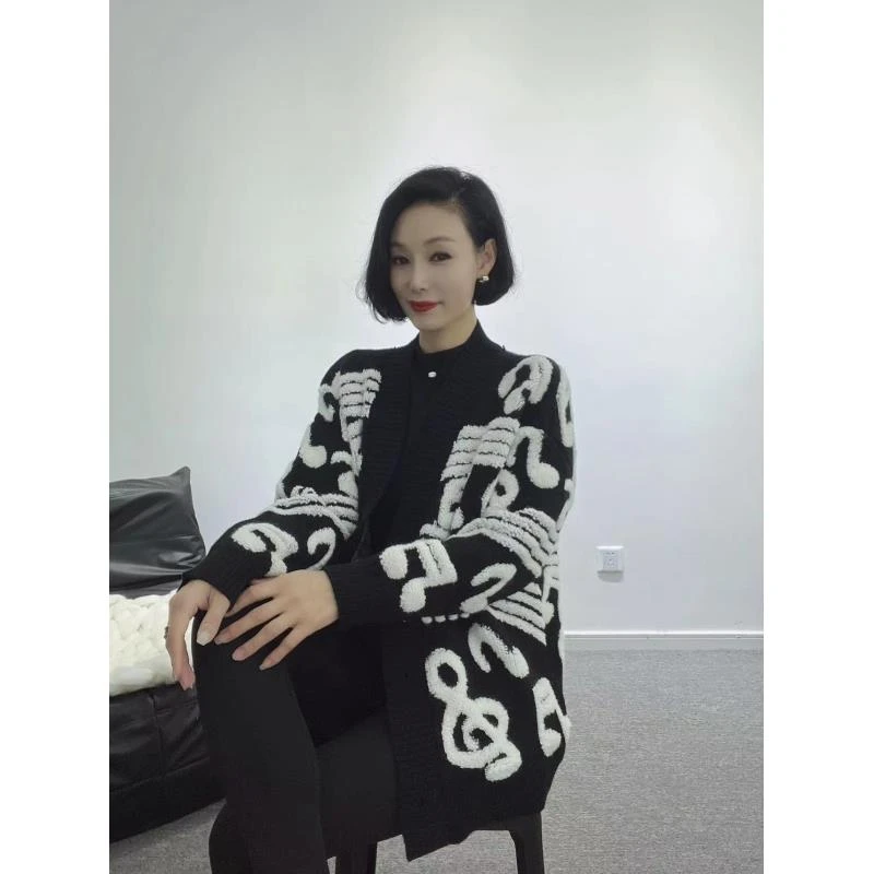 蒋姐家 快乐音符外套