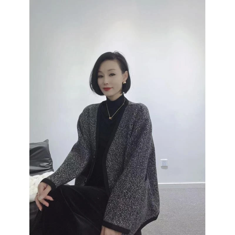 蒋姐家 高货大版中长款小香外套 子
