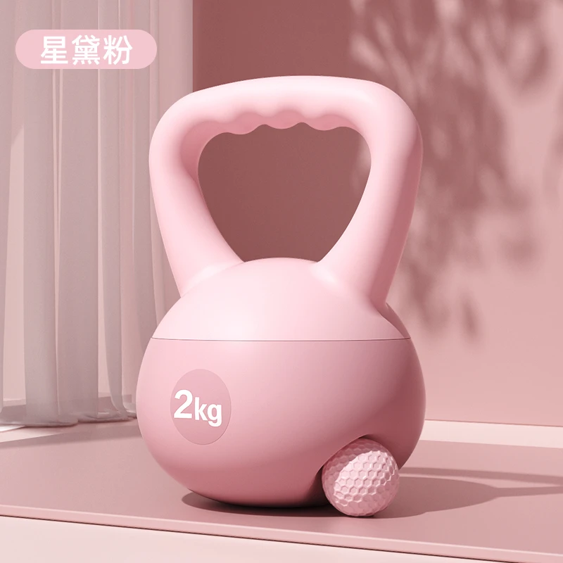 软皮女士健身家用软体运动提壶哑铃软皮壶铃摇摆专业练臀翘臀器材