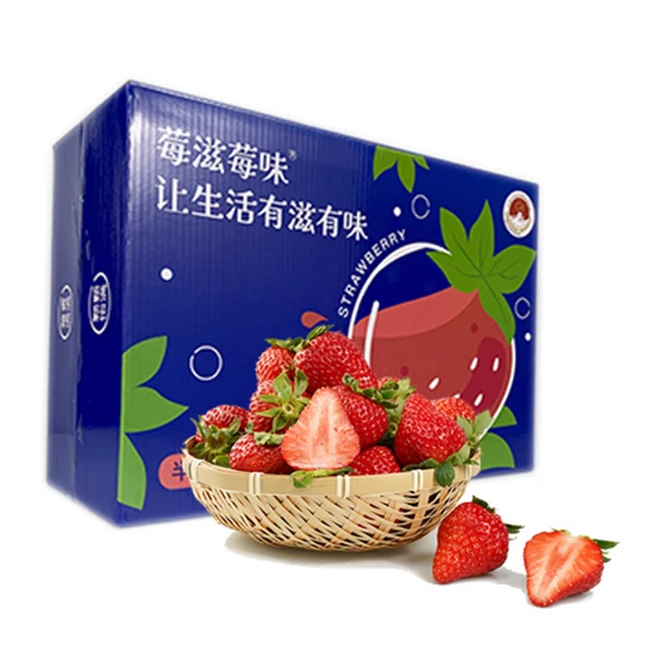 【2.5斤大果 单果30g+】丹东红颜99草莓牛奶99大草莓