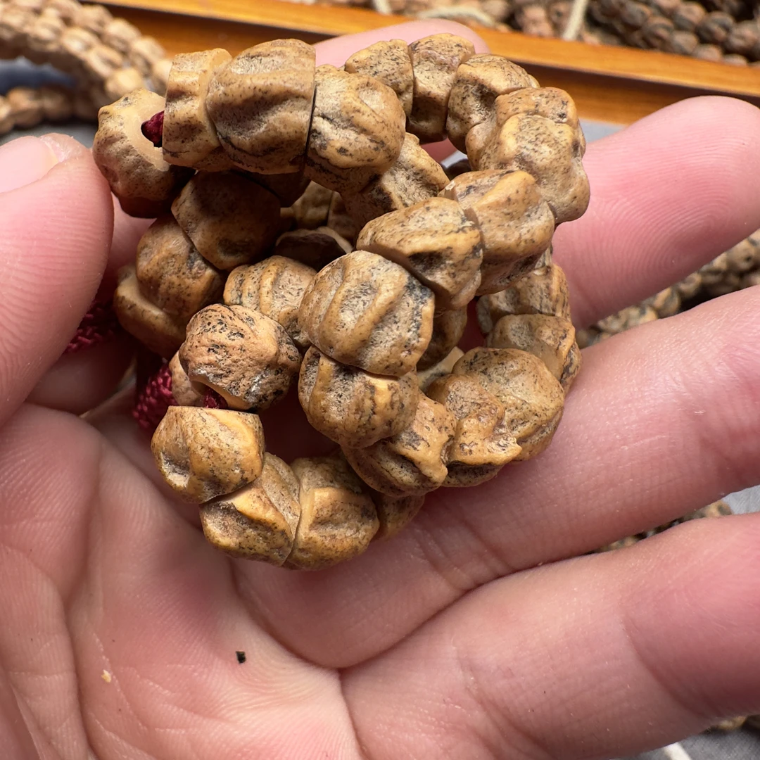 热振柏香籽手串单圈几何大肠高油高密手串