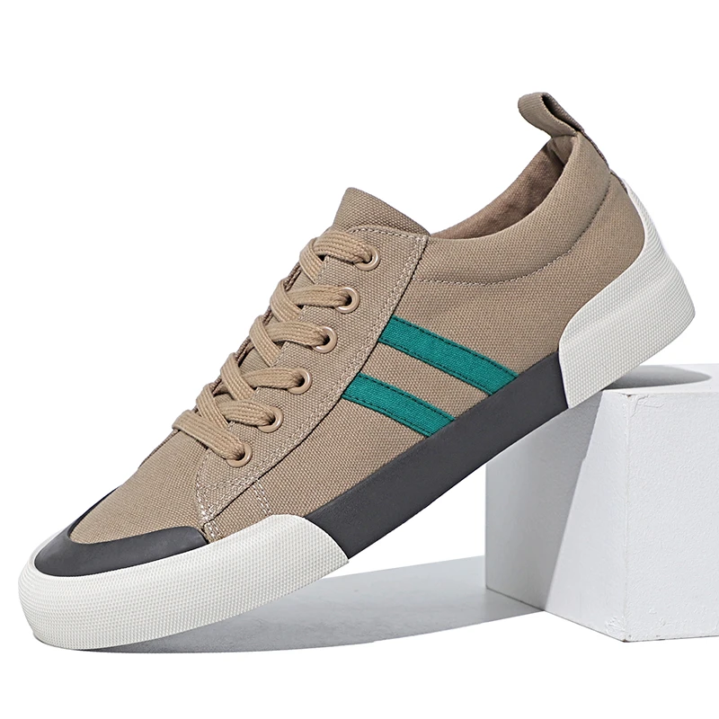 爆款男士休闲百搭帆布鞋透气低帮舒适套脚板鞋老北京布鞋019