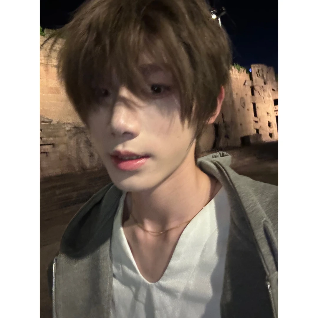 杨多余同款【冷棕】假发男精修款韩式微分碎盖全头套时尚自然仿真发