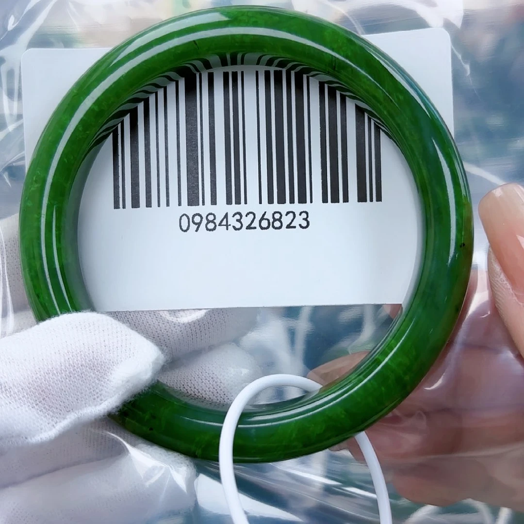 和田玉（碧玉）手镯未镶嵌6263