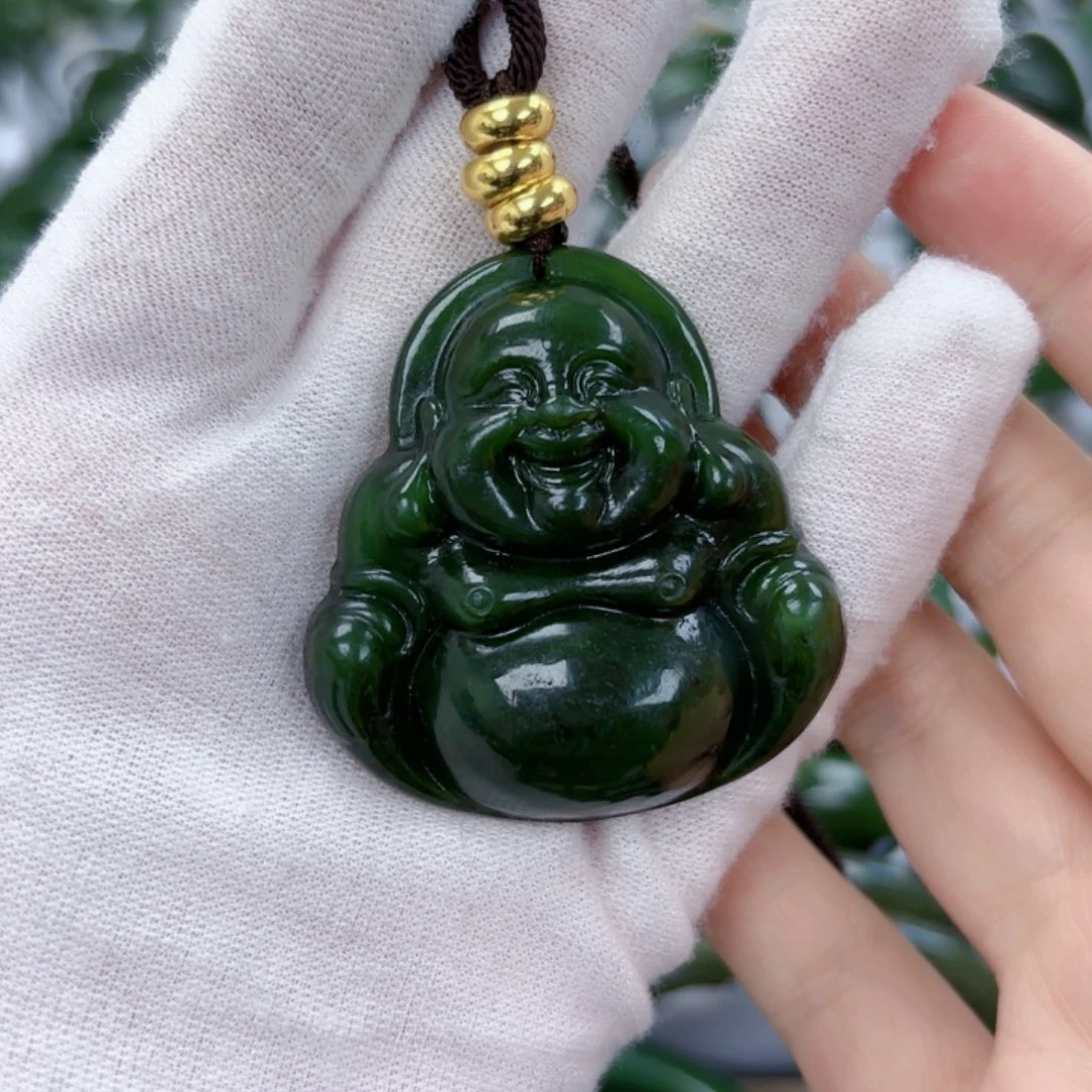 和田玉（碧玉）挂坠未镶嵌