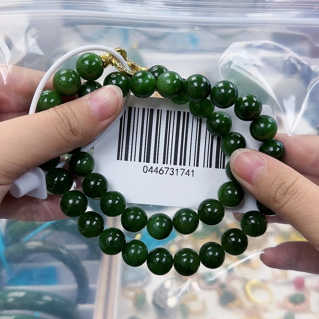 和田玉串珠未镶嵌