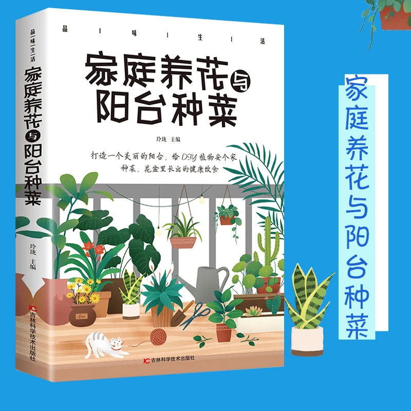 家庭养花与阳台种菜阳台花园大棚蔬菜种植技术大全新手农业种植辣