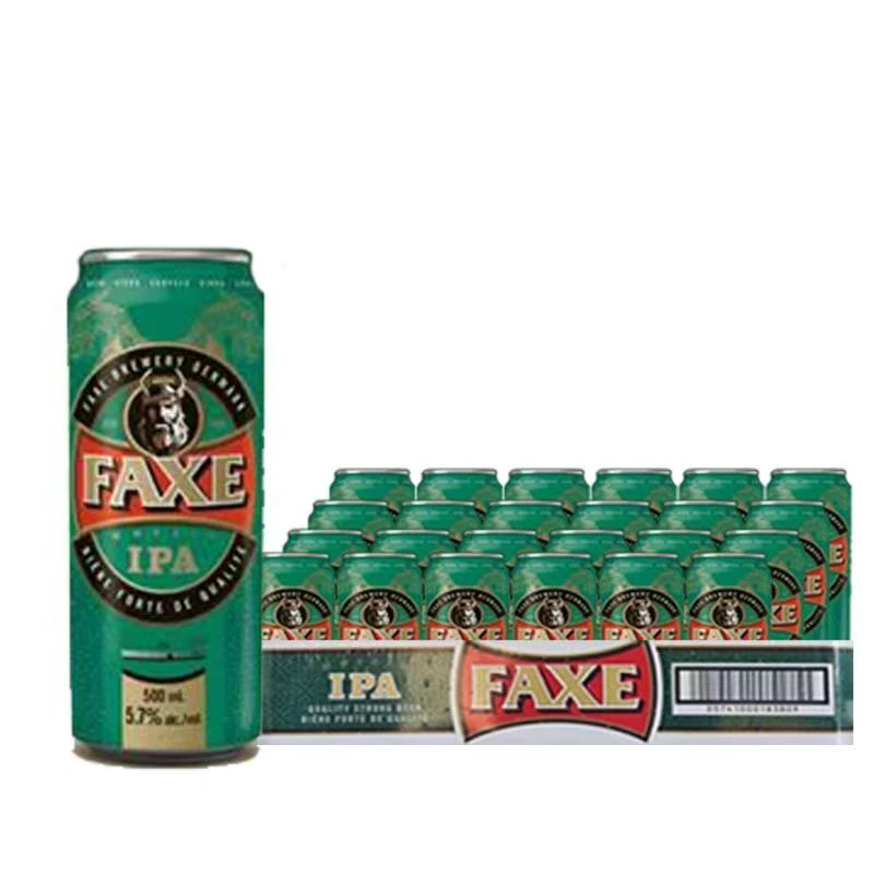 正品 丹麦进口法克啤酒优质IPA精酿/皇家烈性高度啤酒500ml*12听