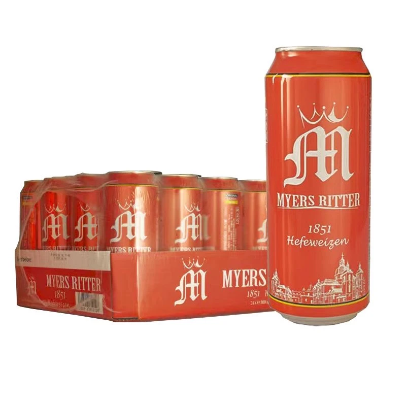 德国原装进口 麦尔斯骑士小麦白啤酒500ml*24听