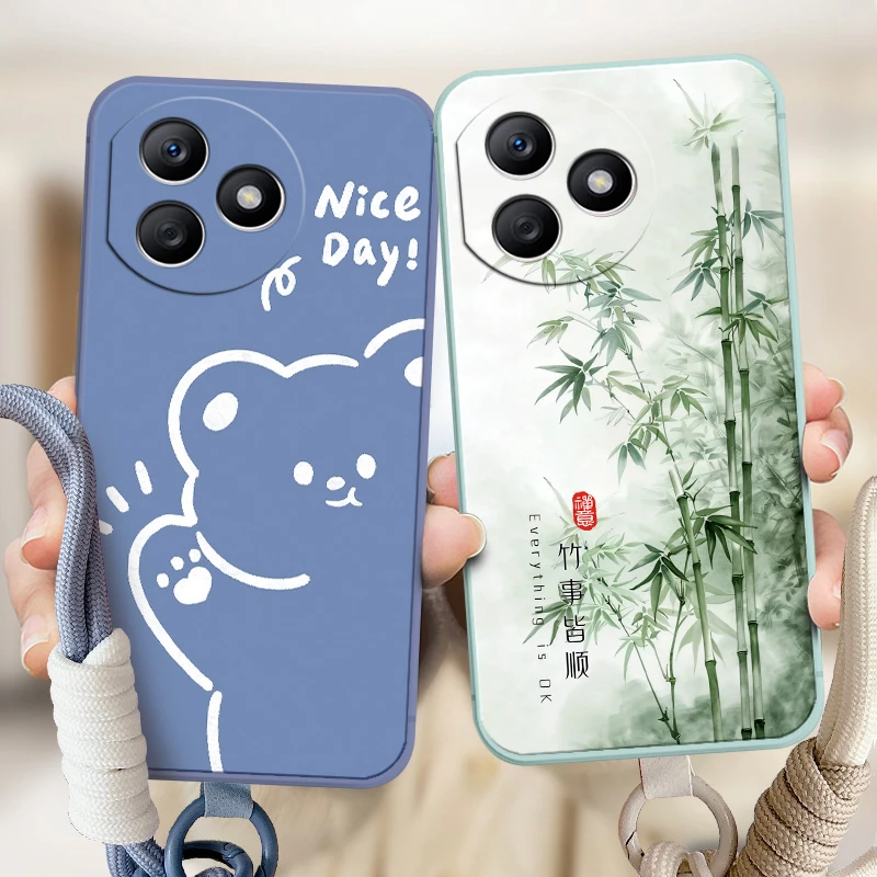 升级新款荣耀x50i+手机壳LLY-AN00个性微磨砂时尚百搭全包防摔潮