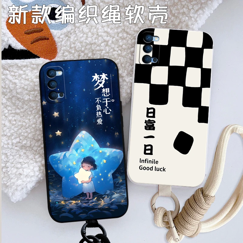 升级新款opporeno4手机壳PDPM00男女通用网红时尚百搭个性微磨砂