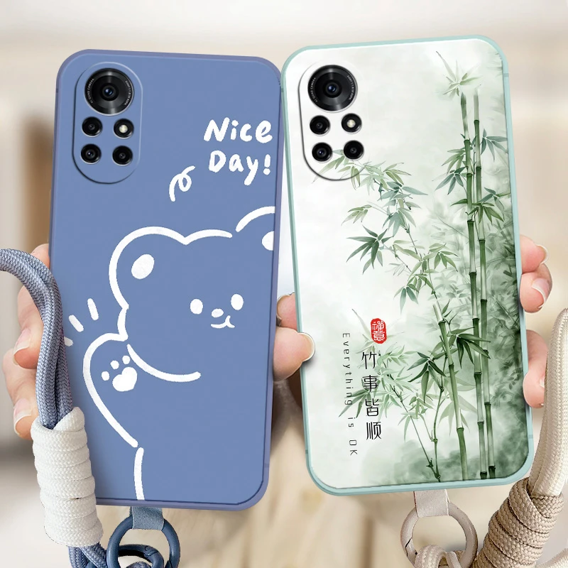 升级新款荣耀v40轻奢版手机壳ALA-AN70微磨砂时尚百搭全包防摔潮