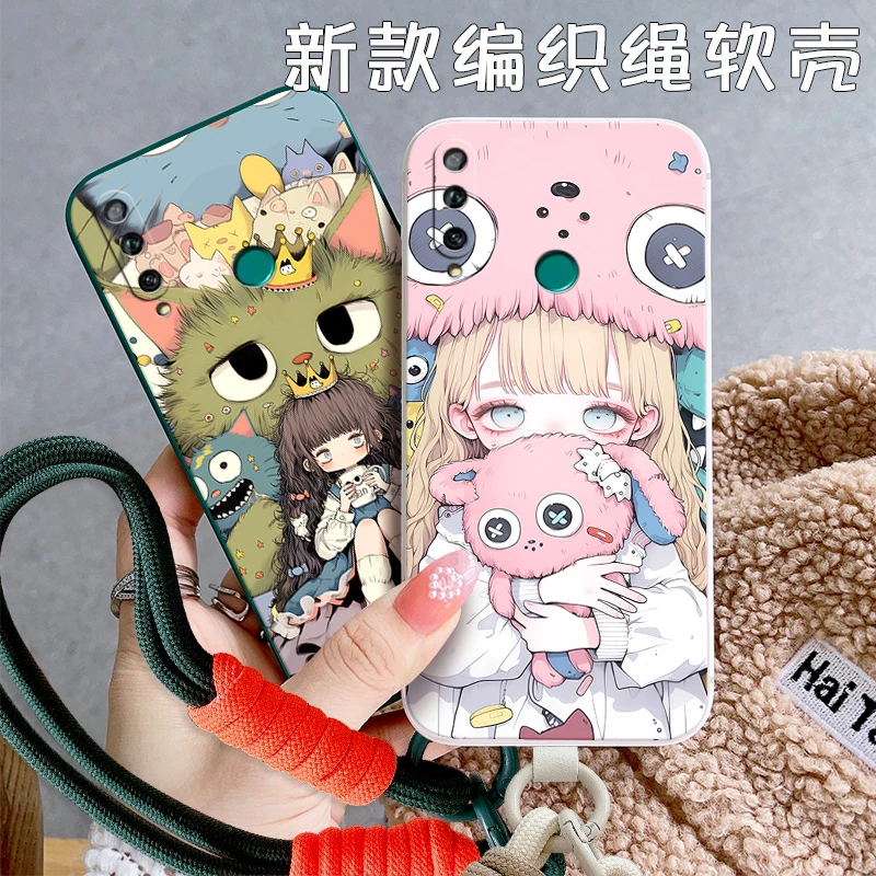 高颜值腕带款华为畅享10plus手机壳STK-AL00网红酷炫时尚个性新款