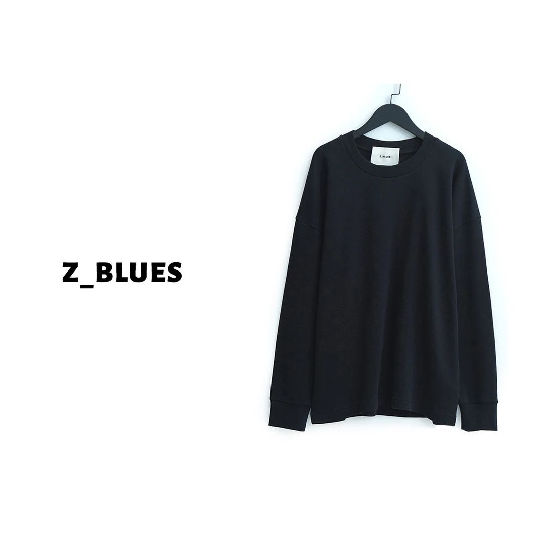 Z.blues【尽情可爱】新款休闲拉绒内搭上衣男女同款YZDPYR2282-1