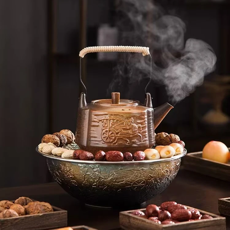 岳恒炉世界1300W大功率  战国炉  复古家用纯手工小型煮水日式