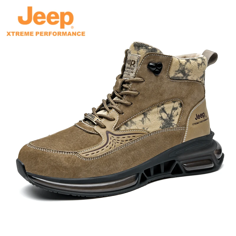 JEEP/吉普男士时尚户外新款男鞋潮流休闲百搭运动秋冬复古休闲鞋