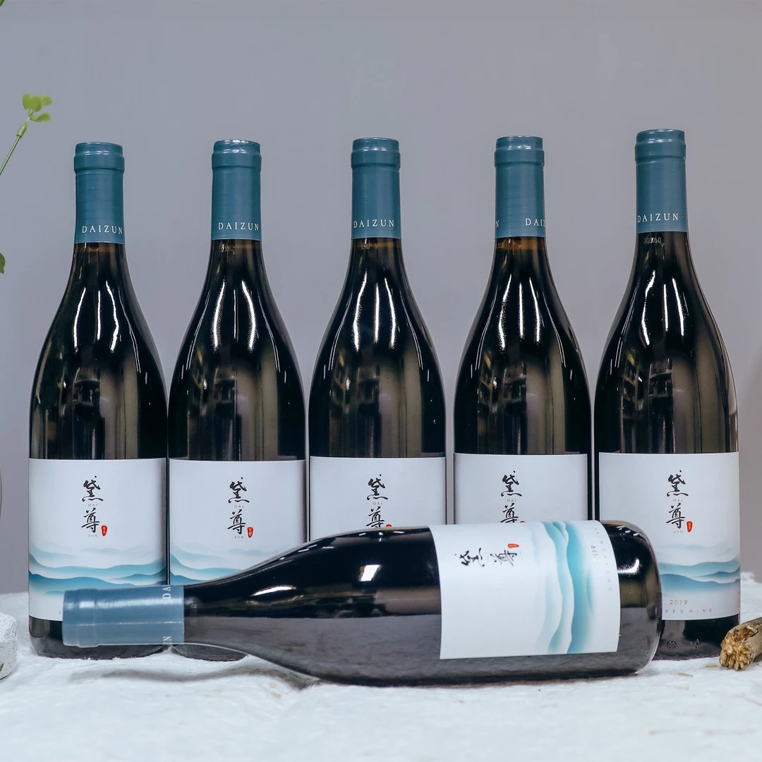 宁夏贺兰山东麓红寺堡产区黛尊粒选陈酿13.6度干红葡萄酒750ML*6