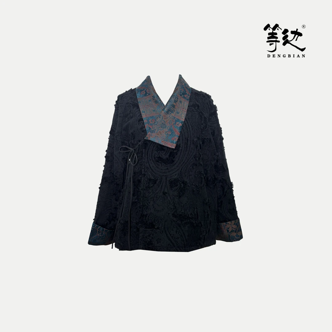 【等边·忆江南系列】宋锦羊绒外套DB-S240130