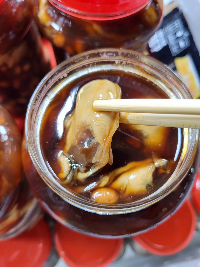 汕尾本港晨州蚝仔解潮汕生腌蚝仔 1.3 斤/瓶