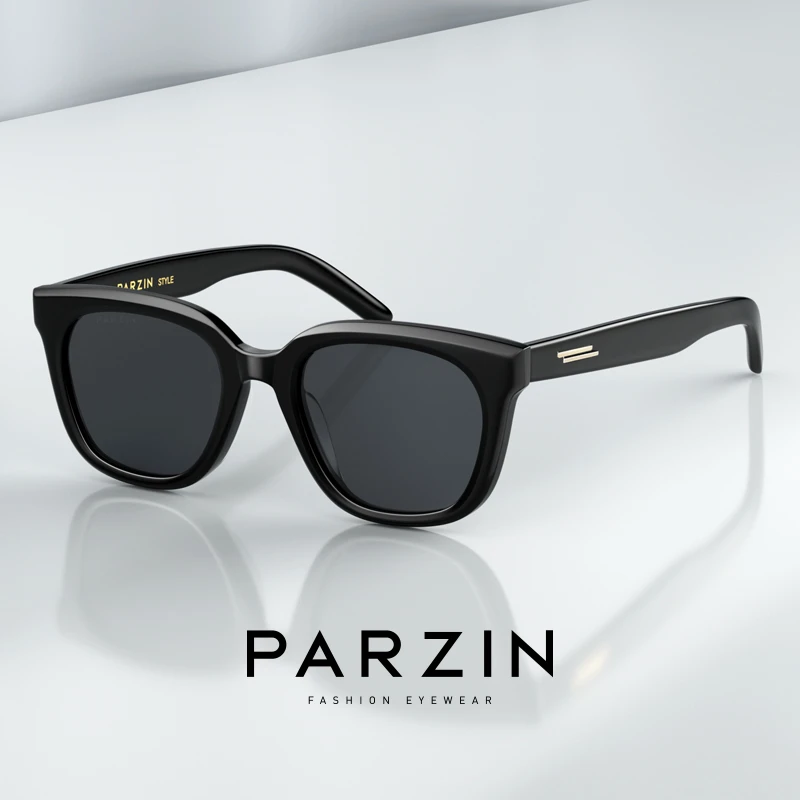 帕森墨镜男女款时尚潮流黑框显瘦眼镜防晒太阳镜防紫外线PZ7772