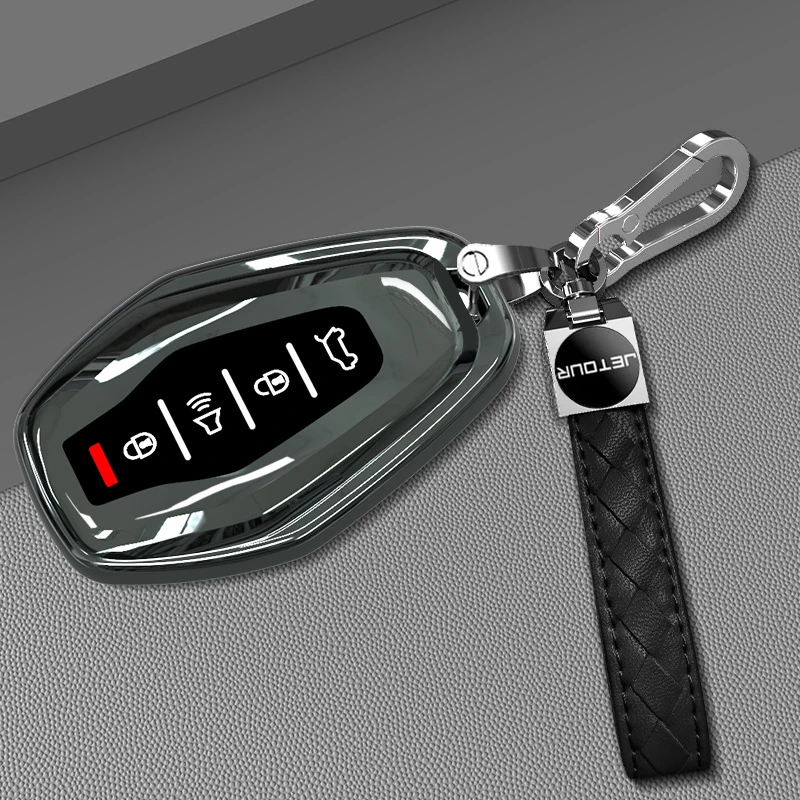 适用捷途X90钥匙套X70 plus保护壳大圣T-X/X70M/X70S/X95车用扣