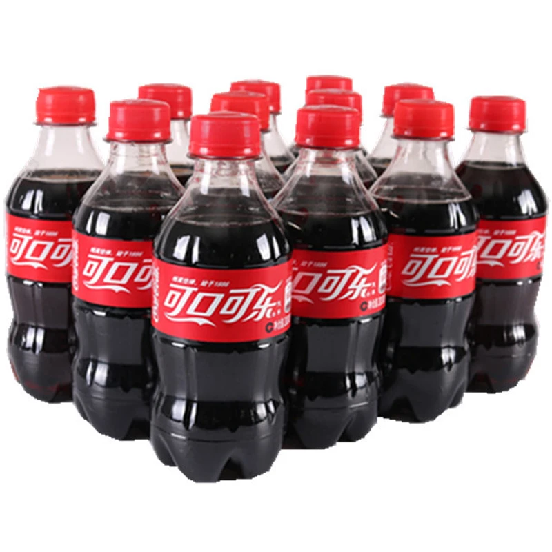 可口可乐300ml*6瓶迷你小瓶装可乐碳酸汽水整箱饮品批发