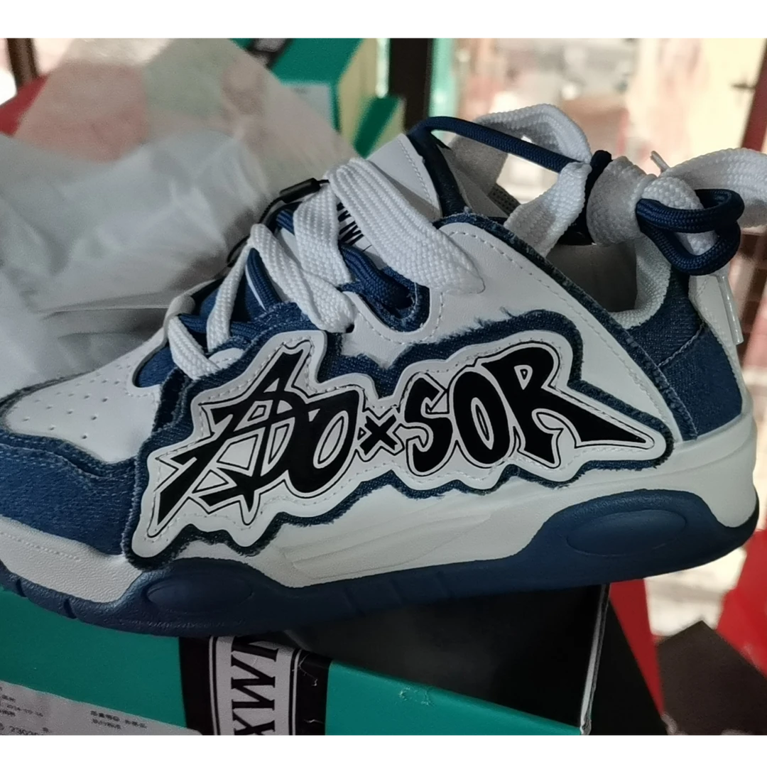 2024新款秋冬新款美式高街男女情侣款休闲百搭板鞋B49