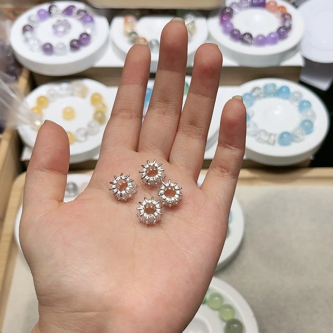 水晶手链未镶嵌天然水晶