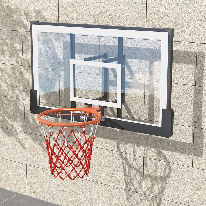 壁挂式成人家用挂墙儿童篮球板室外篮球框户外专业升降篮球架室内
