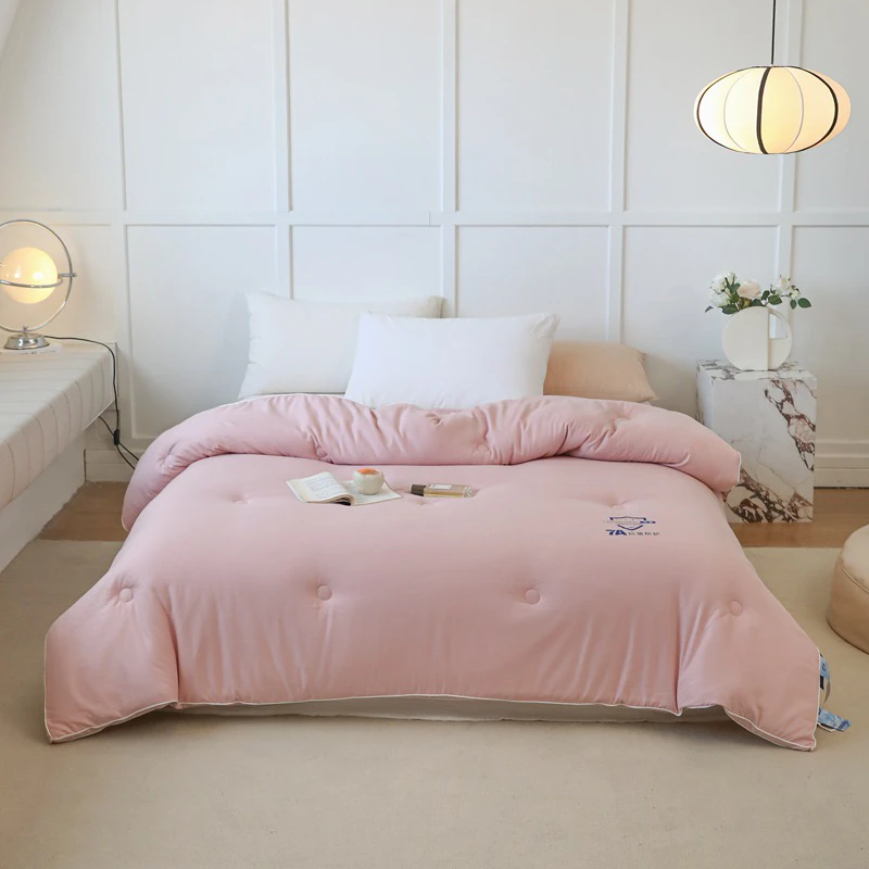 2.0加厚保暖轻奢款大豆被双冬被春秋被四季被