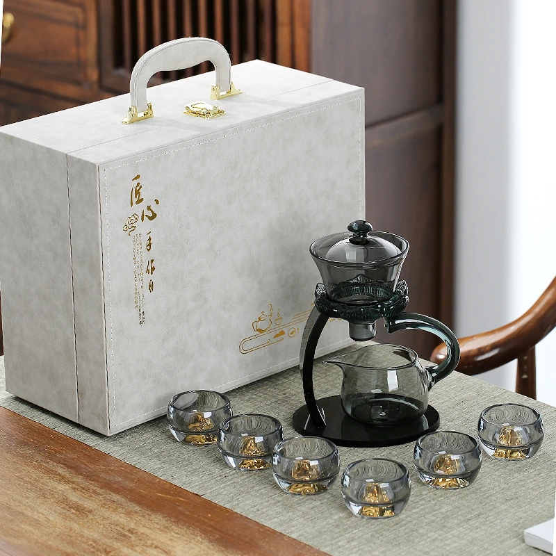 耐高温玻璃公道杯茶具套装高端全套公道杯茶漏一体分茶器送礼佳品