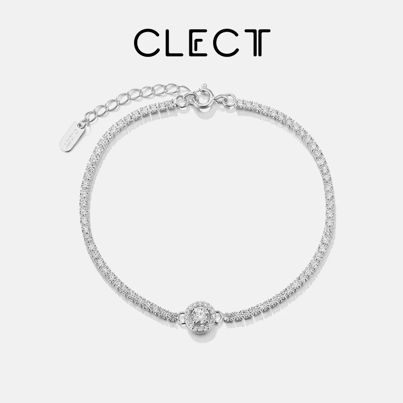 Clect 925银手链 【偏爱系列】小太阳手链女款纯银轻奢小众