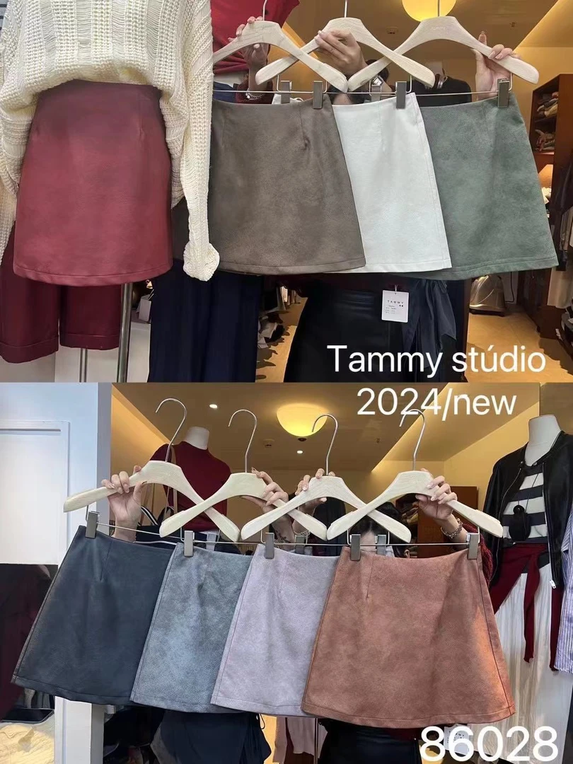 86028  百搭气质半身裙（有安全裤衬）  泰蜜  10.24