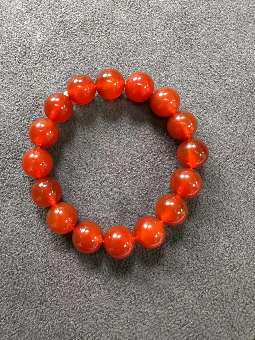 111新粉福利   红玛瑙手串  天然纹路  纹路独特