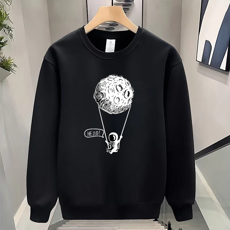 2024秋冬款卫衣男士卫衣服男装潮牌卫衣简约舒适男卫衣潮流秋上衣