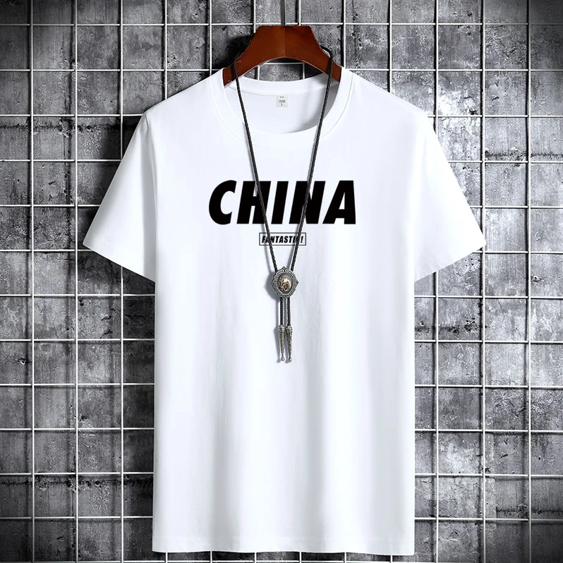 【100%棉】夏季新款男士纯棉短袖T恤透气吸汗圆领半袖打底衫#大cha