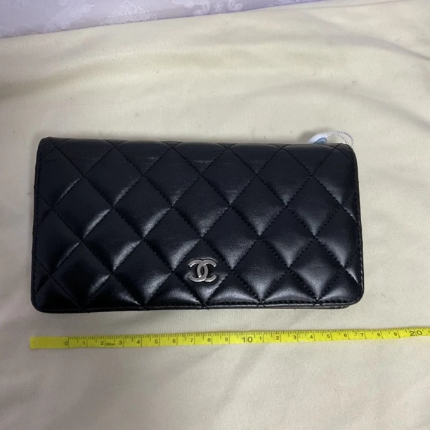 95新 Chanel/香奈儿 尔忧中古 香奈儿 钱包 黑色  2241