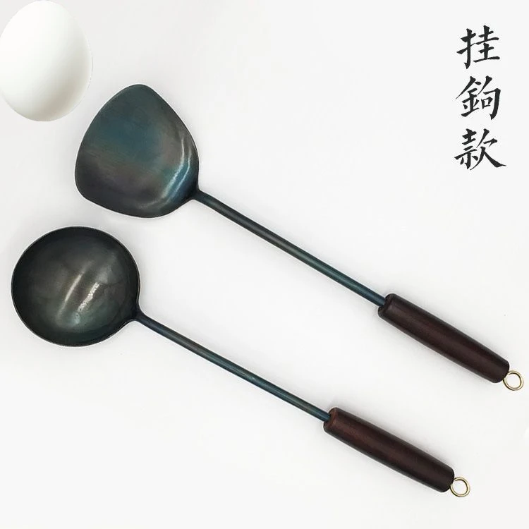 章丘锻打铁铲铁勺无焊接热锻正宗正品