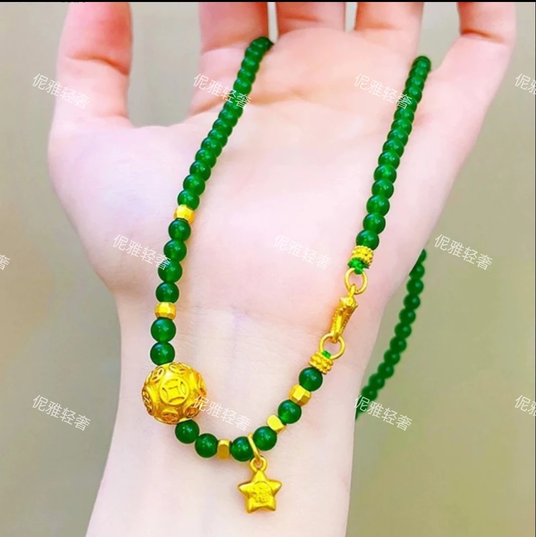 合金贝珠项链 高级女生珠珠项链合集