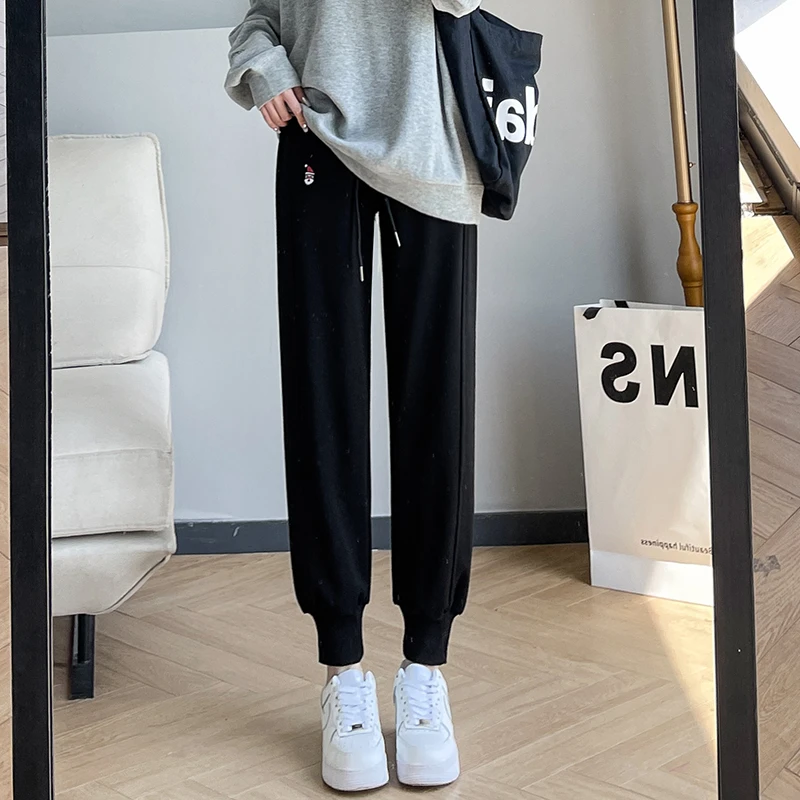 [1936]2024阔腿裤高腰休闲小个子时尚爆款显瘦新款秋冬潮直筒宽松