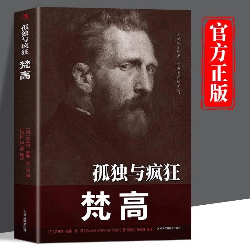 孤独与疯狂梵高正版荷兰后印象派画家历史人物名人传记书籍