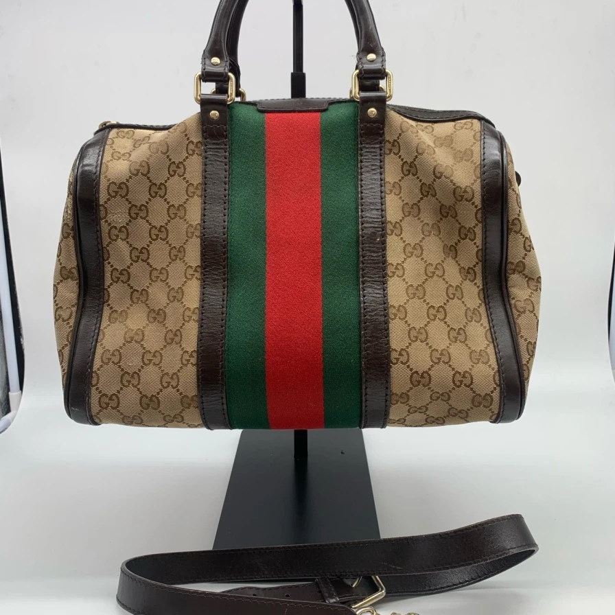 95新 GUCCI/古驰 波士顿包652 0434