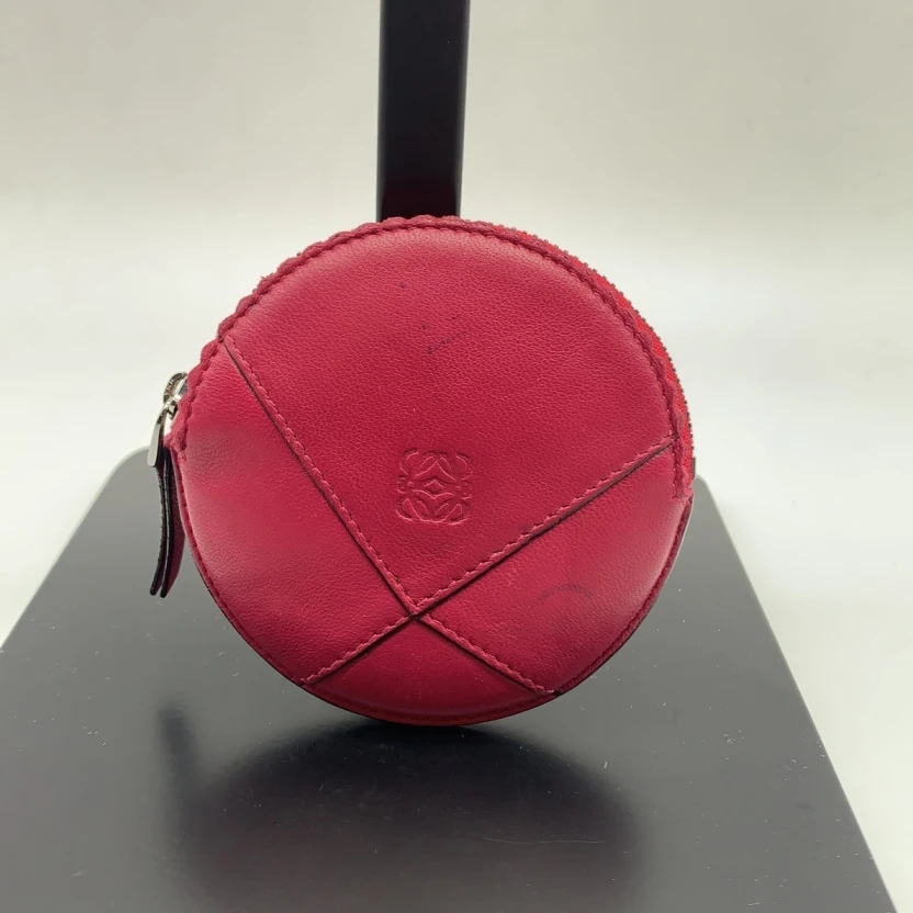 95新 LOEWE/罗意威 圆形钱包662 5028