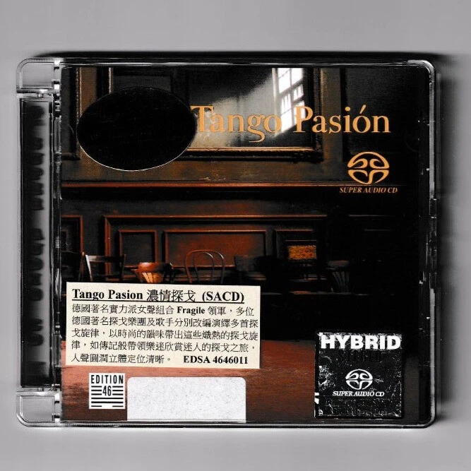 【原装进口】《浓情探戈》纪录片配乐/Tango Pasion（德版SACD）专辑