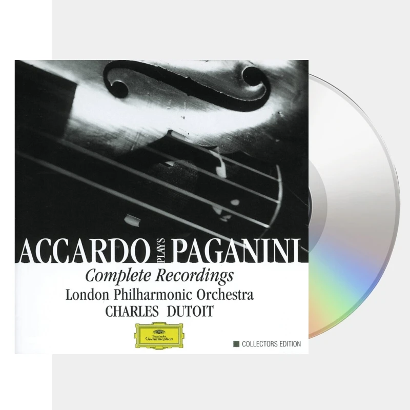 【原装进口】阿卡多&迪图瓦《帕格尼尼录音全集》德版6CD