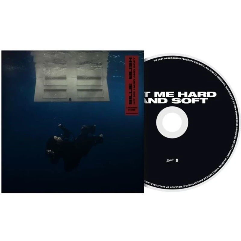 【原装进口】碧梨比莉艾莉什《温柔重击/软硬兼施》美版CD 附专属海报