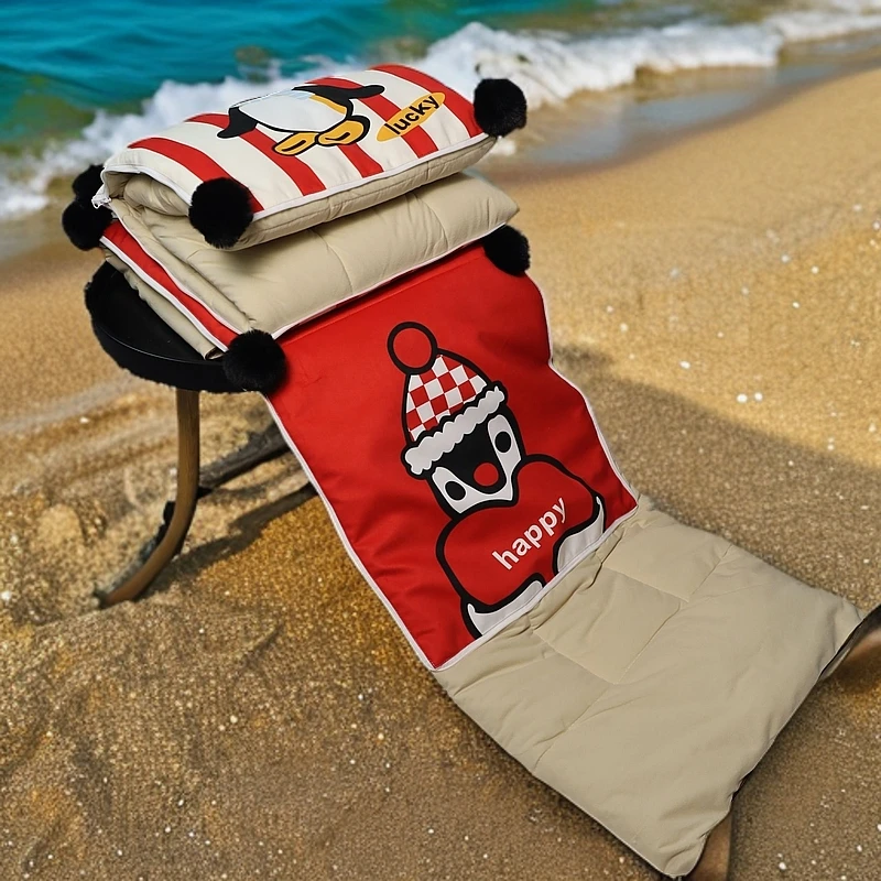 折叠功能两用抱枕被车载午休毯子便携靠枕车载抱枕被子两用二合一